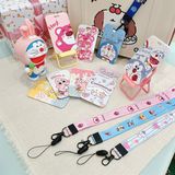  Đeo thẻ bọt biển Spongebob dây đeo cổ 