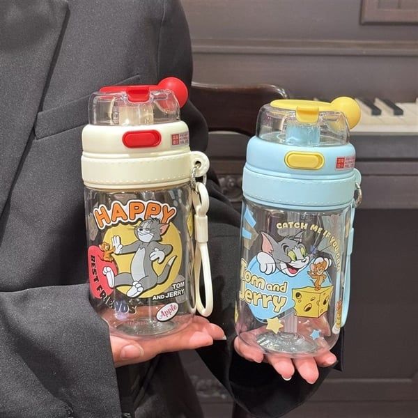  Bình Tom&Jerry 2 kiểu uống 550ml 