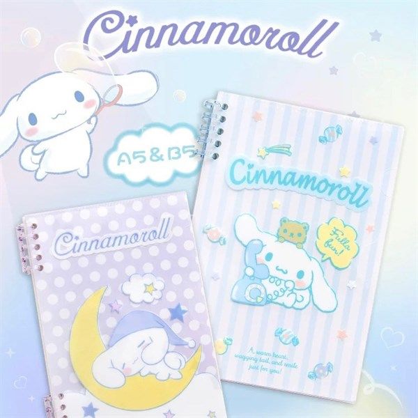  Sổ lò xo Cinnamoroll 