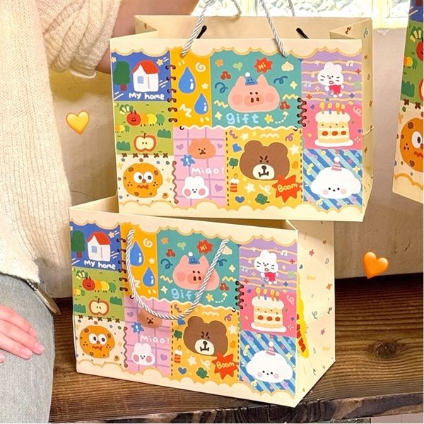  Túi quà mảng chữ nhật màu sắc 