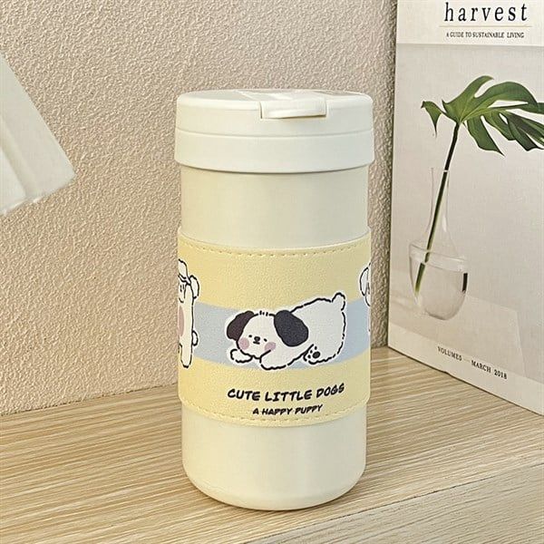  Bình giữ nhiệt bọc da 500ml 