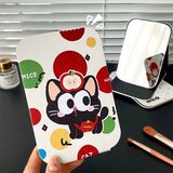  Gương gập mèo táo 