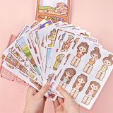  Sticker stylist quần áo bé gái 24 trang 