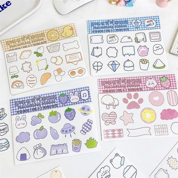  Sticker Fun Writing 8 tờ 