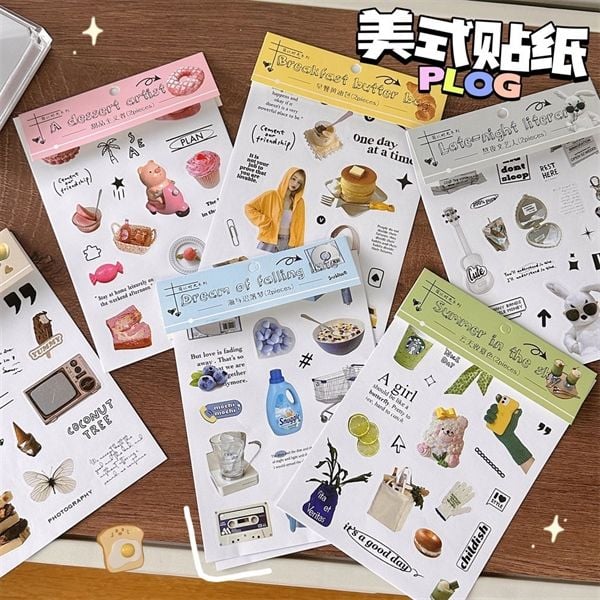  Sticker ảnh chụp 2 tờ 