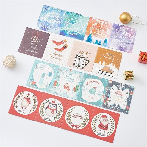  Thiệp Giáng Sinh gập đơn giản các mẫu 