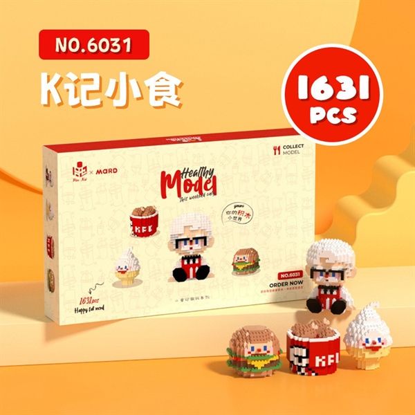  Xếp hình Healthy Model bộ 4c 