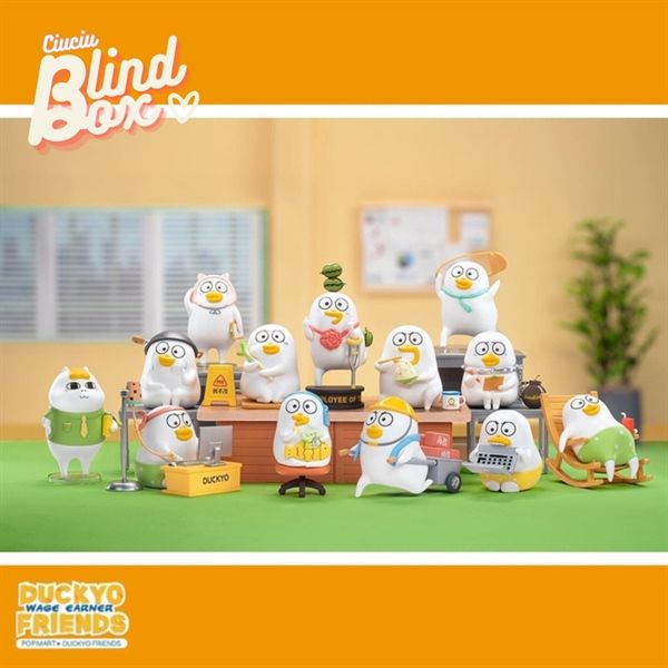  Blind box Duckyo Friends Wage Earner 