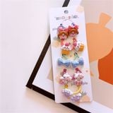  Set 5 đôi chun buộc tóc dễ thương 