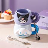  Cốc sứ Sanrio charm 3D 500ml 