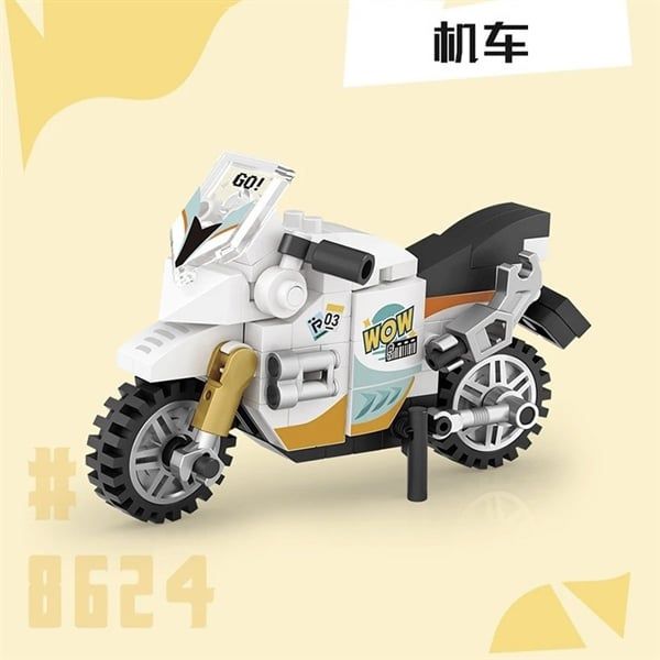  Xếp hình mini phương tiện (túi) 