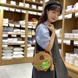  Túi Capybara túi rùa + móc khoá bông 