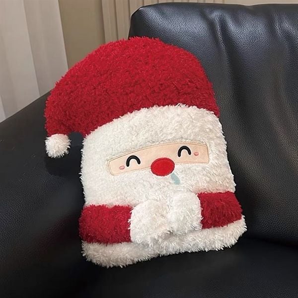  Gấu bông Giáng Sinh xù dẹt 