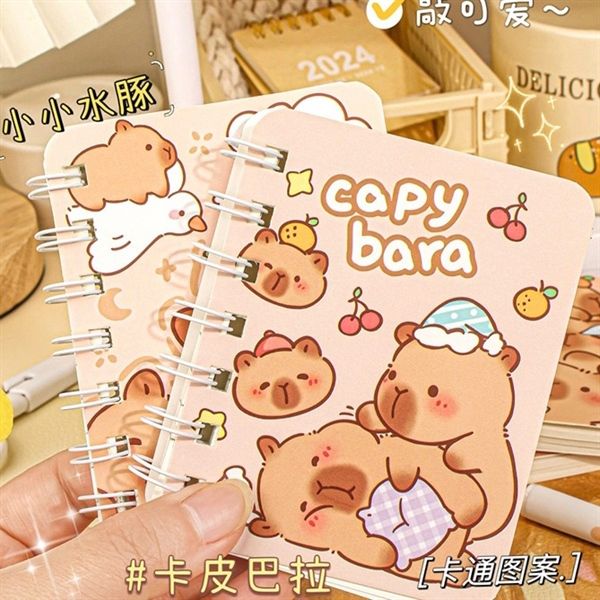  Sổ lò xo Capybara mini A7 