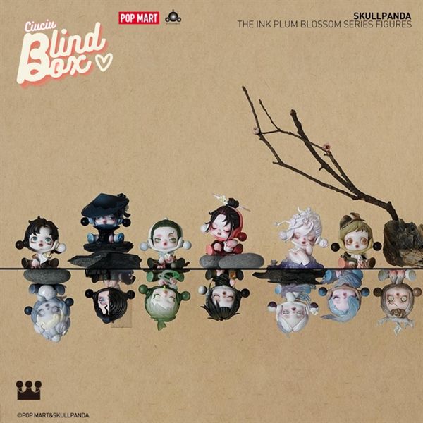  Blind box Skullpanda The Ink Plum Blossom 