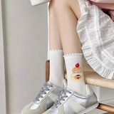  Tất DMS cao cổ hình dễ thương 