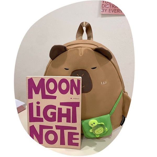  Balo Capybara đeo túi rùa 