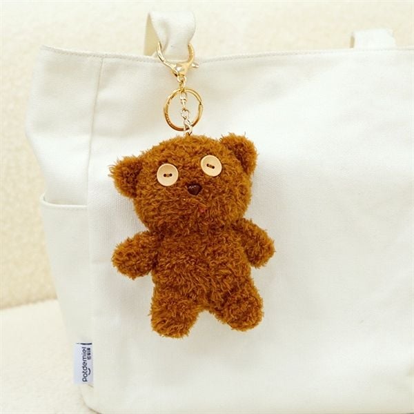  Móc khoá bông Tim bear Minions 12cm 