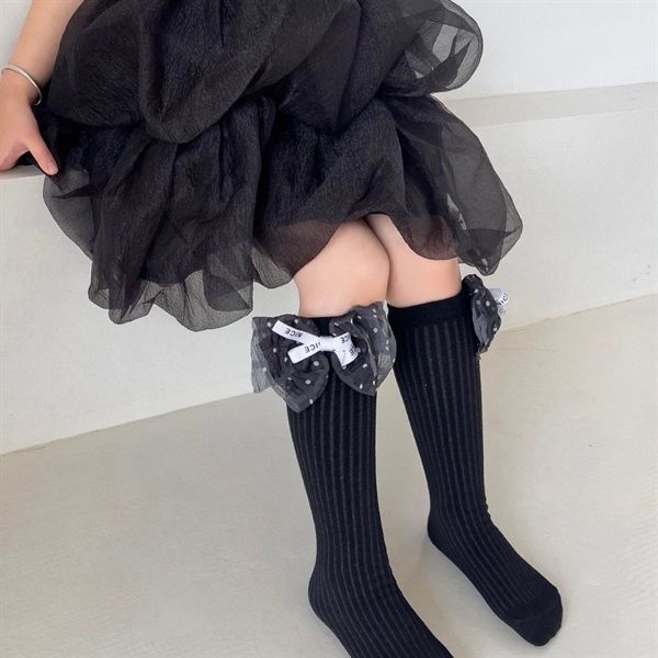  Tất nơ kép Nice Kid (Freesize >4 tuổi) 