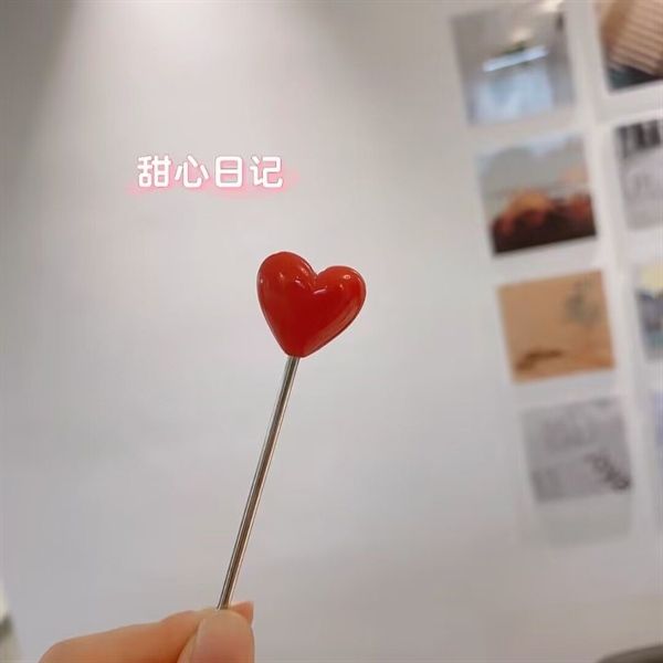  Set lọ xiên trái cây trái tim 10c 