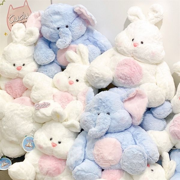  Thú bông ngồi bụng phệ 40cm 