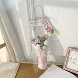  Bó hoa len cốc giấy 5 bông + túi + đèn 