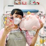  Gối kèm chăn Capybara có ủ tay 