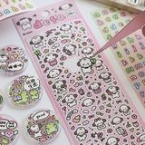  Sticker Telado cún/ếch béo 2 tờ 