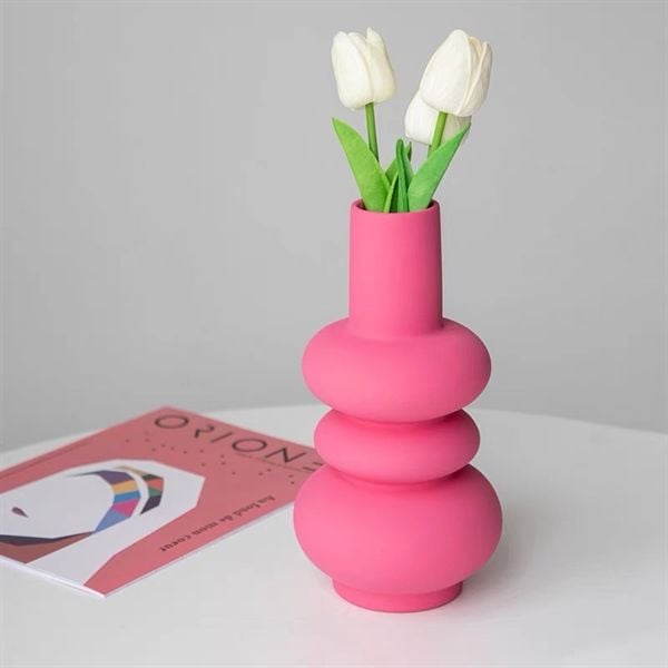  Lọ hoa thuỷ tinh 3 tầng 25cm 