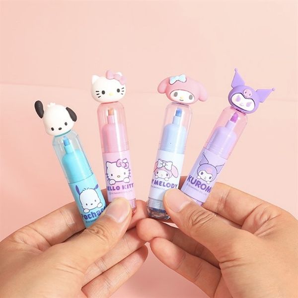  Bút note Sanrio kèm con dấu 