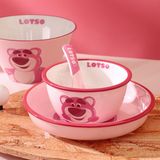  Bát gấu dâu Lotso viền miệng 12cm 