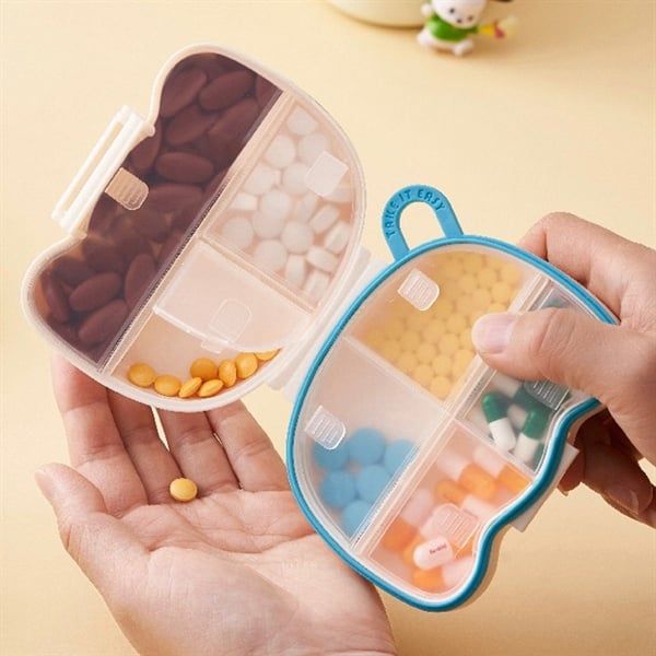  Hộp chia thuốc 7 ngăn + sticker 