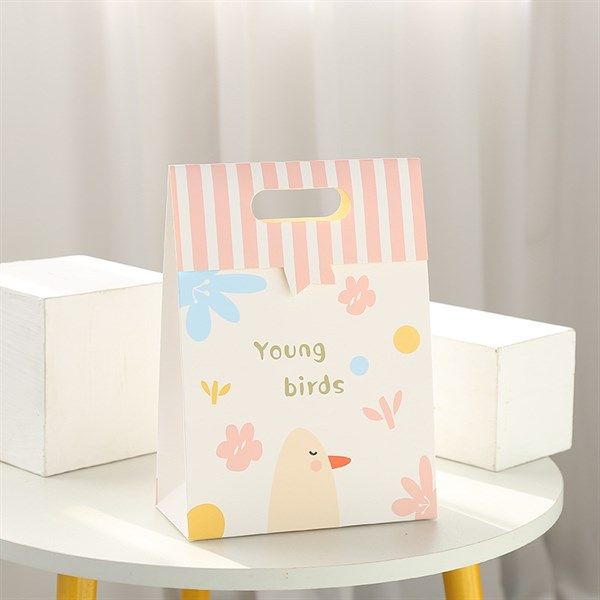  Túi quà gập miệng young birds 26x19cm 