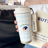  Cốc giữ nhiệt Coffee 500ml - Cún áo cute 