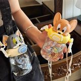  Bình nước Tom&Jerry dây đeo 330ml 