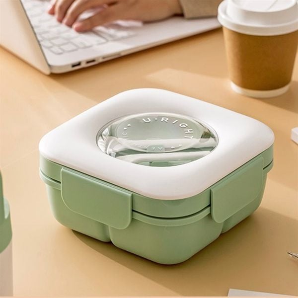 Hộp cơm U Right vuông 1100ml 