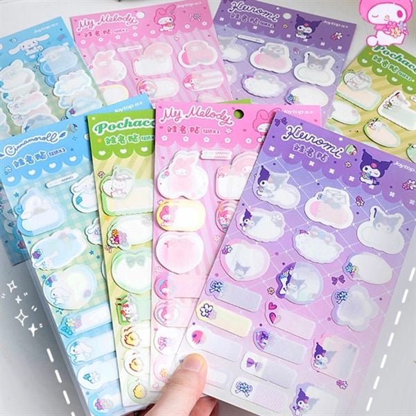  Sticker nhãn dán chống nước Sanrio 