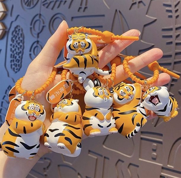  Móc khoá hổ béo 