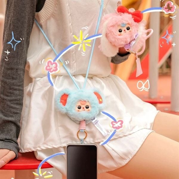  Blind box Baby Three dây đeo điện thoại 
