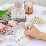  Thiệp gập bó hoa nhô lên 