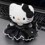  Móc khoá Hello Kitty bông váy xoè đeo túi 