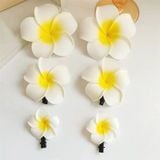  Kẹp hoa sứ xốp ombre vàng 