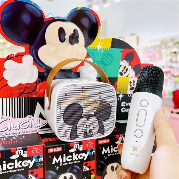  Set loa+mic Mickey 