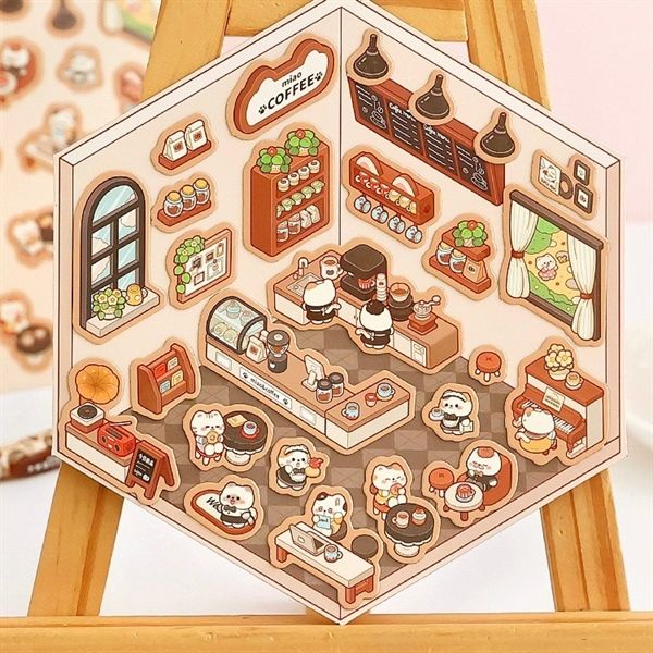  Sticker nam châm góc 3/4 Telado 