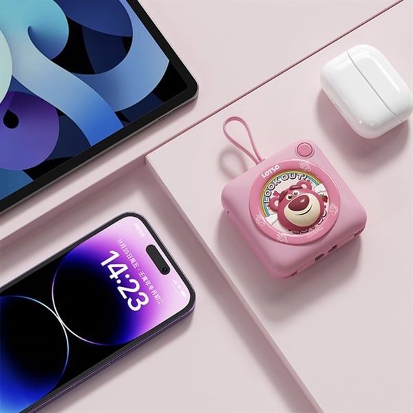  Sạc dự phòng Lotso vuông 20.000mAh 