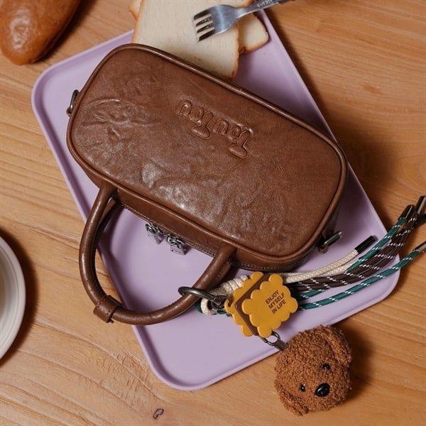  Túi TouTou charm cún + 3 dây vải 