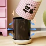  Thùng rác thú kẻ caro 12L 