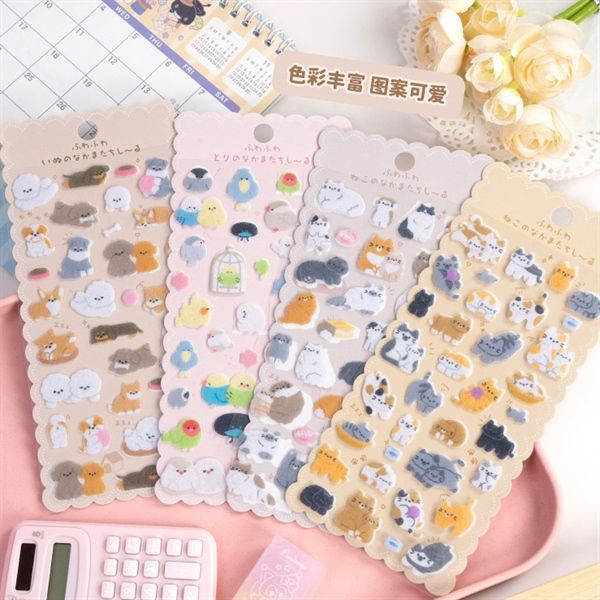  Sticker Pet vải dạ 