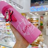  Bình giữ nhiệt quai silicon hình Lotso 500ml 