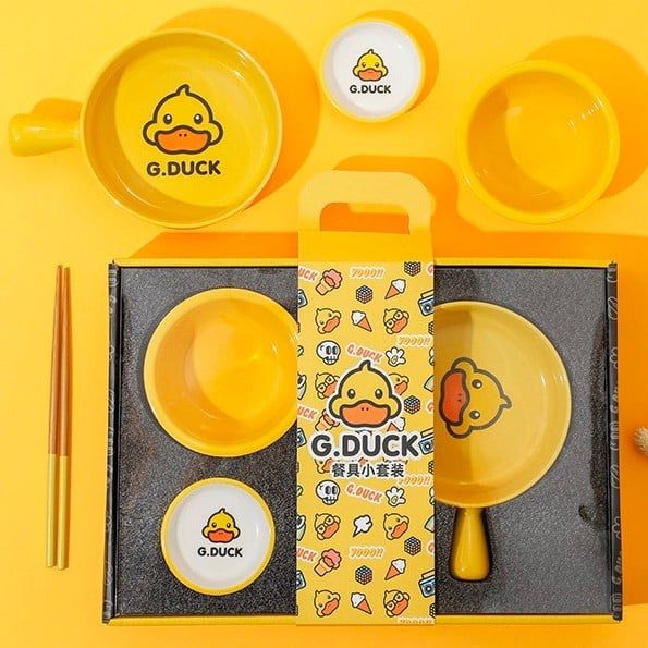  Set bát 4 chi tiết G.Duck kèm hộp 